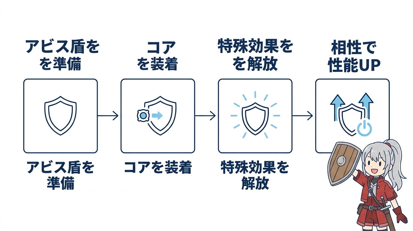 盾の特殊効果アビスギアの仕組みと活用法