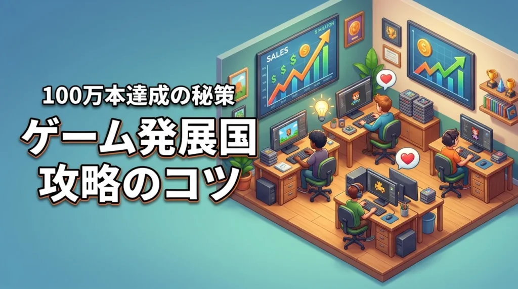 資金不足で詰んでない？ゲーム発展国を攻略するコツと初心者向けミリオン達成術
