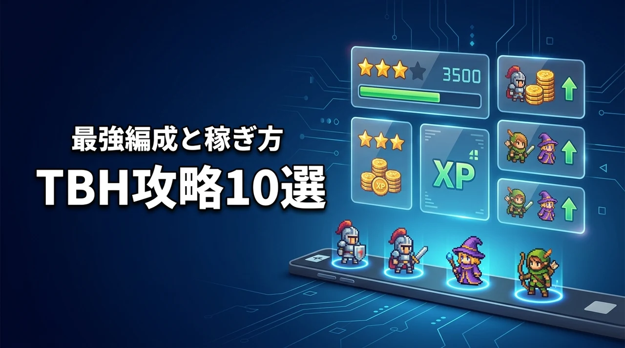 タスクバーヒーロー(TBH)攻略まとめ！最強編成と稼ぎ方のコツ10選